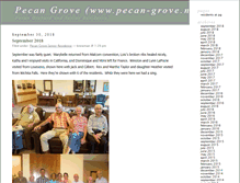 Tablet Screenshot of pecan-grove.net